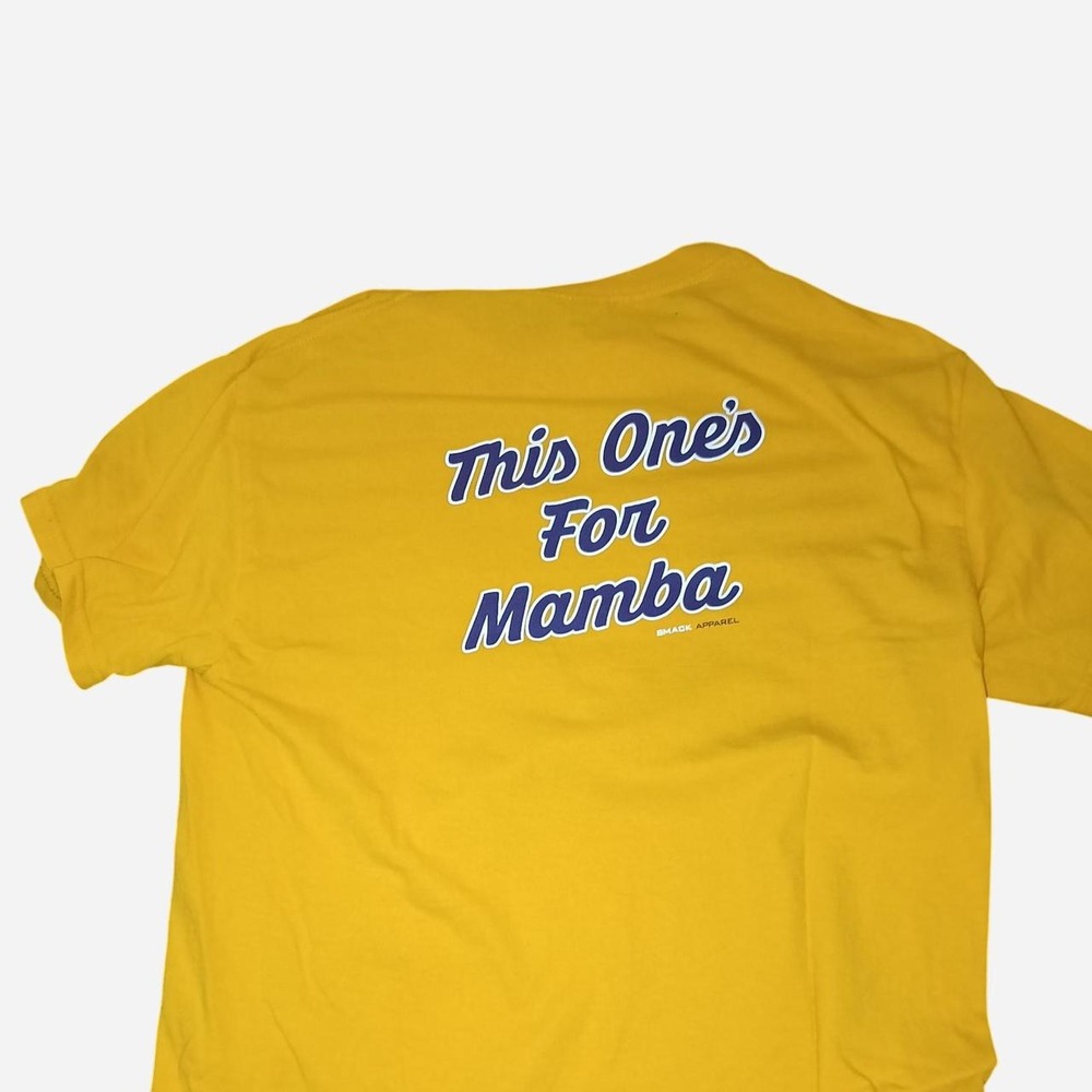 Yellow laker shirt Mamba